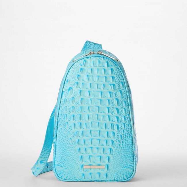 Brahmin Jordan Backpack - Tropic Blue Melbourne