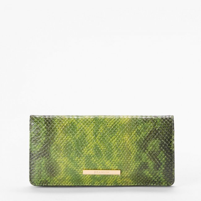 Brahmin Ady Leather Wallet - Fern Cassatt