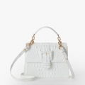 Brahmin Small Hallie - Sea Salt White Melbourne