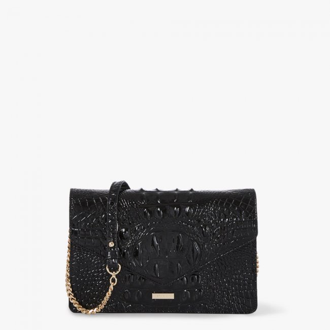 Brahmin Wendy Leather Tote - Black Melbourne