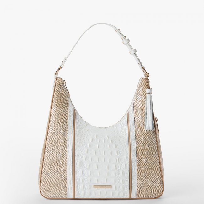 Brahmin Tabitha - Sea Salt White Colada