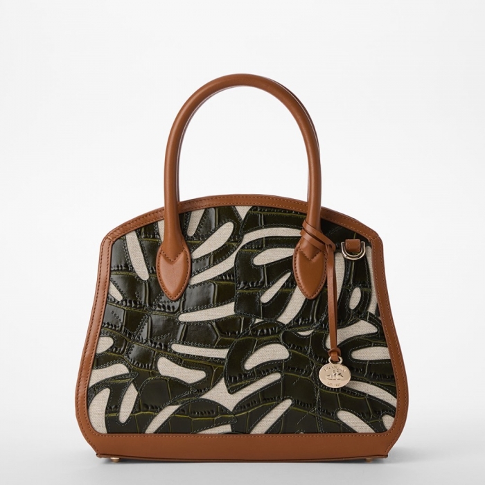 Brahmin Rosetta - Cacti Green Abrigado