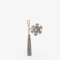 Brahmin Snowflake Leather Tassel - Chrome Melbourne