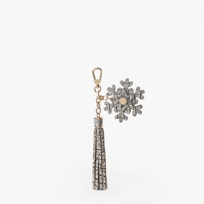 Brahmin Snowflake Leather Tassel - Chrome Melbourne