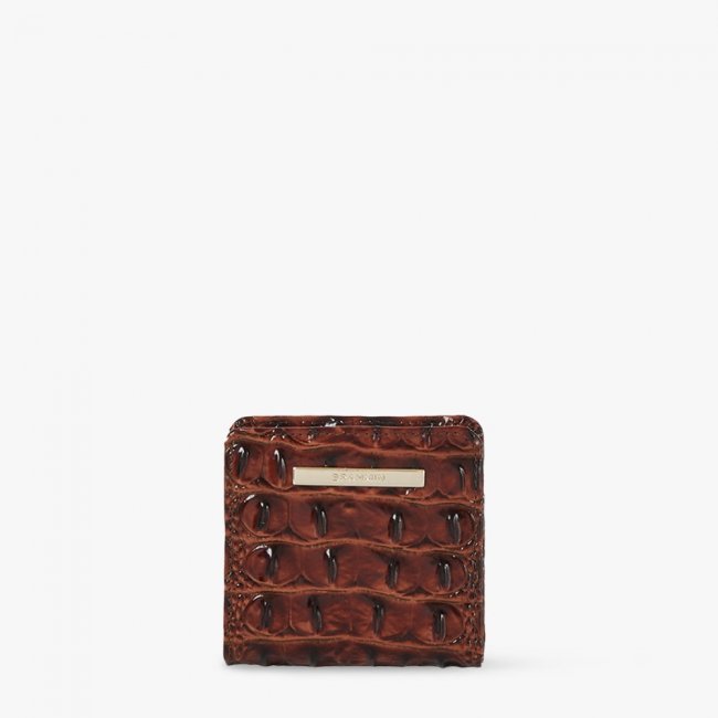 Brahmin Jane Leather Wallet - Pecan Melbourne