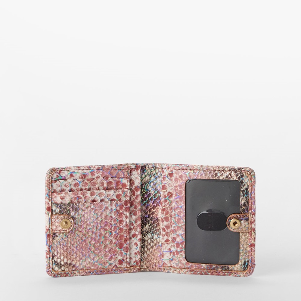 Brahmin Jane Leather Wallet - Multi Skyterra