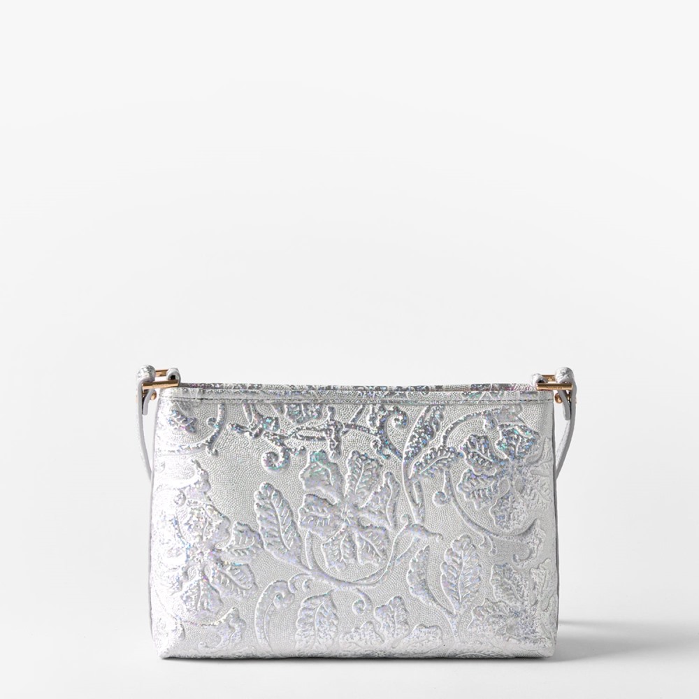 Brahmin Lorelei Leather Shoulder Bag - Chrome Estonia
