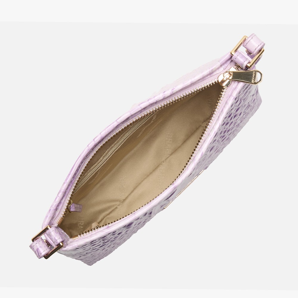 Brahmin Lorelei Leather Shoulder Bag - Gentle Lavender Melbourne