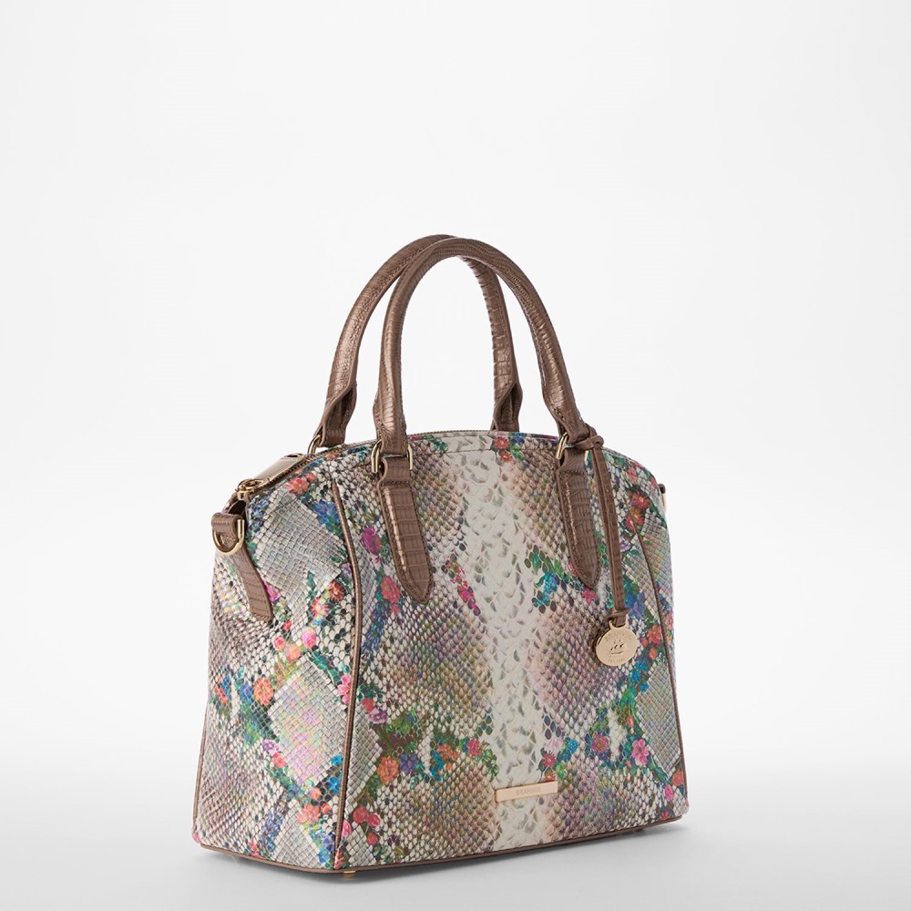 Brahmin Duxbury Leather Satchel - Multi Piaffe