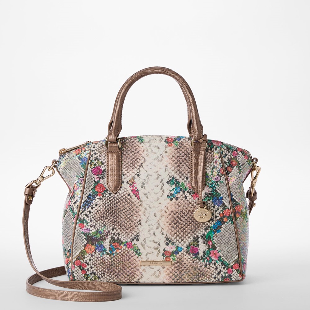Brahmin Duxbury Leather Satchel - Multi Piaffe