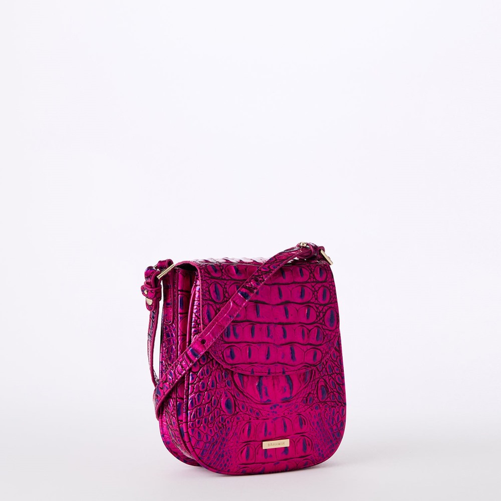 Brahmin Everlee Crossbody - Voltage Violet