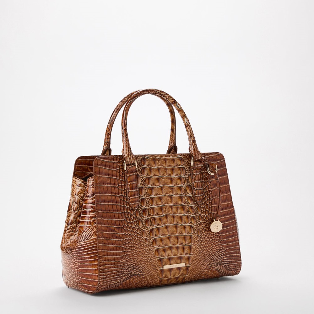 Brahmin Small Finley - Luggage Brown Melbourne
