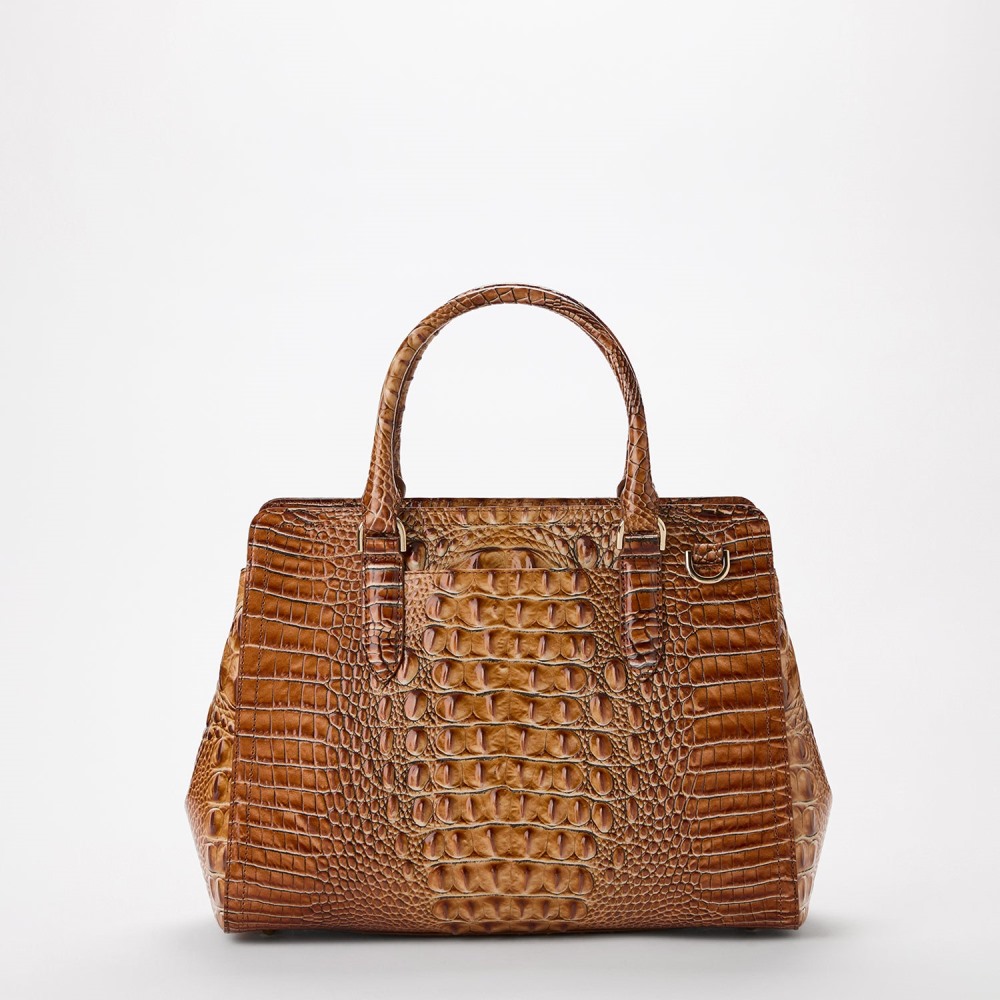 Brahmin Small Finley - Luggage Brown Melbourne