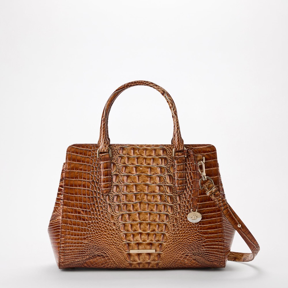 Brahmin Small Finley - Luggage Brown Melbourne