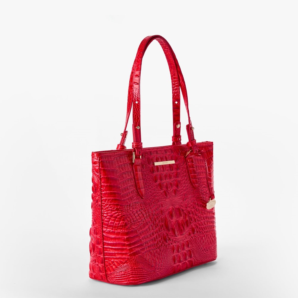 Brahmin Medium Asher - Sriracha Melbourne