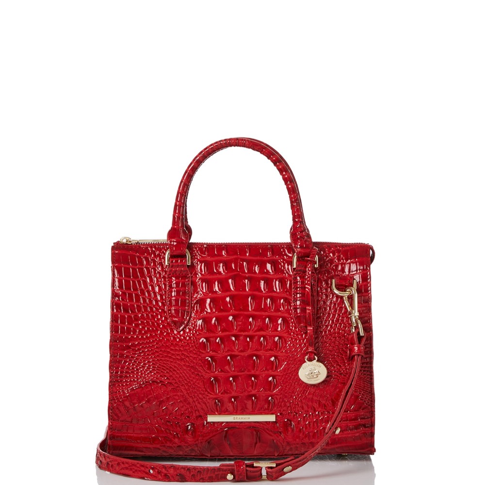 Brahmin Anywhere Convertible Satchel - Carnation Melbourne