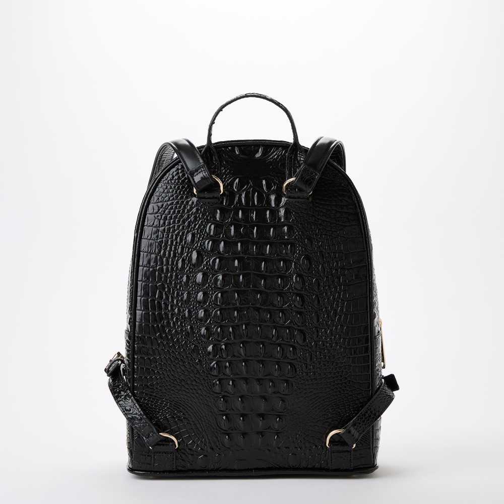 Brahmin Dartmouth Backpack - Black Leather Backpack