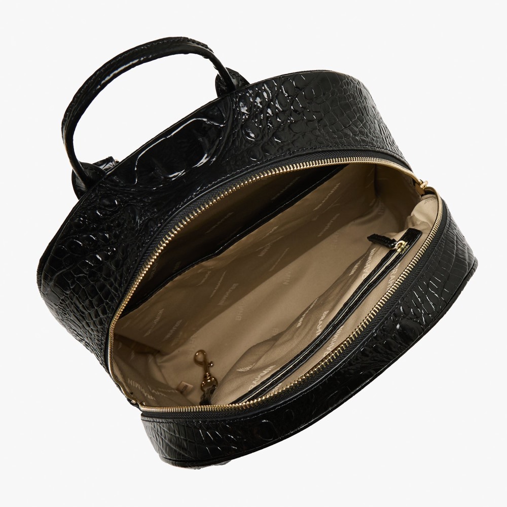 Brahmin Dartmouth Backpack - Black Leather Backpack