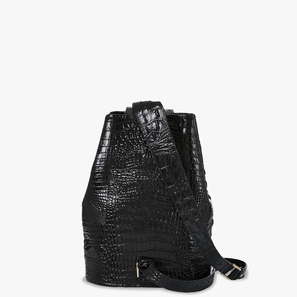 Brahmin Maddie Bucket Bag - Black Melbourne