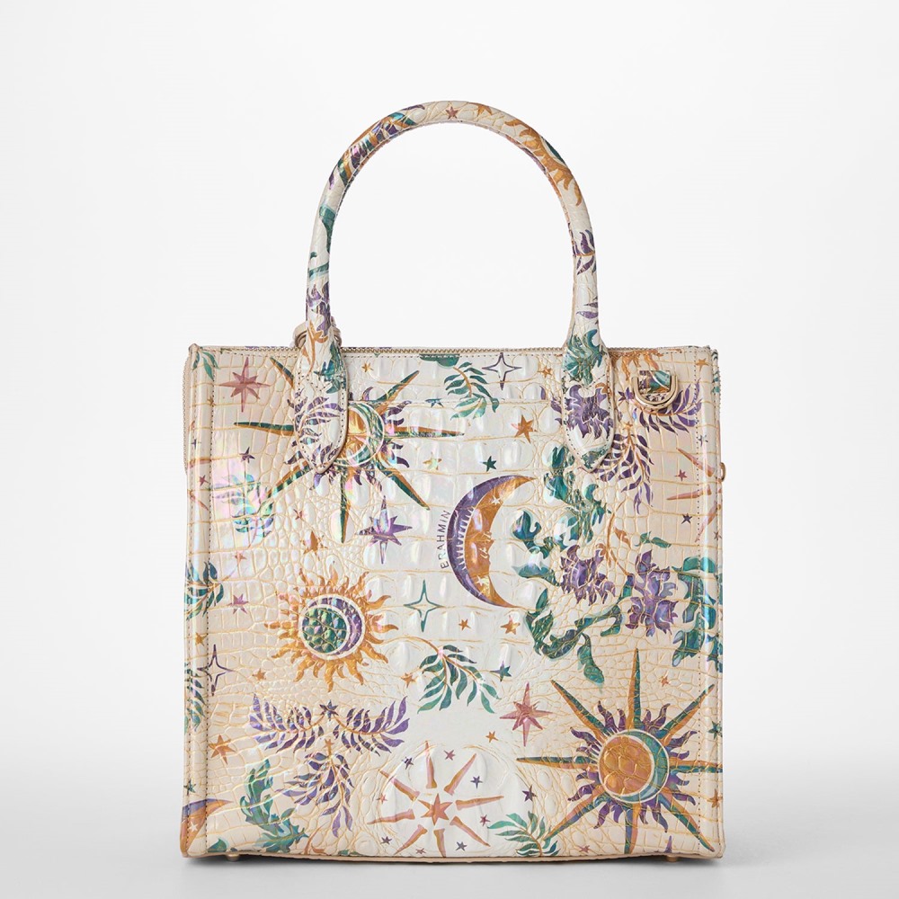 Brahmin Caroline Leather Satchel - Vitality Melbourne