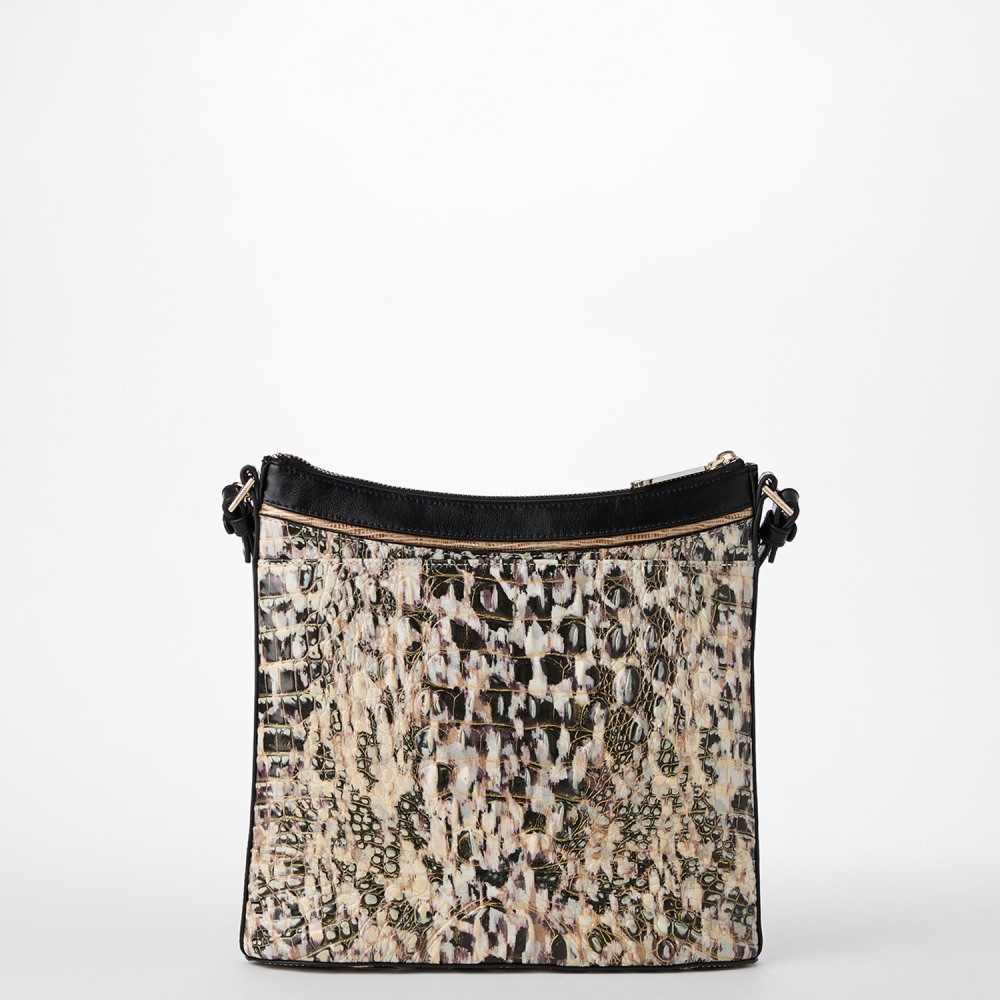 Brahmin Katie Leather Crossbody - Multi Pellham