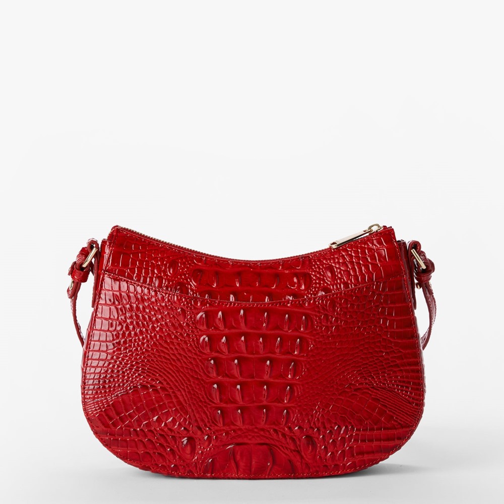 Brahmin Shayna Leather Crossbody - Carnation Melbourne