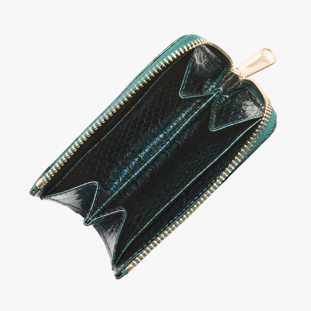 Brahmin Anita Leather Wallet - Evergreen Kalopsia