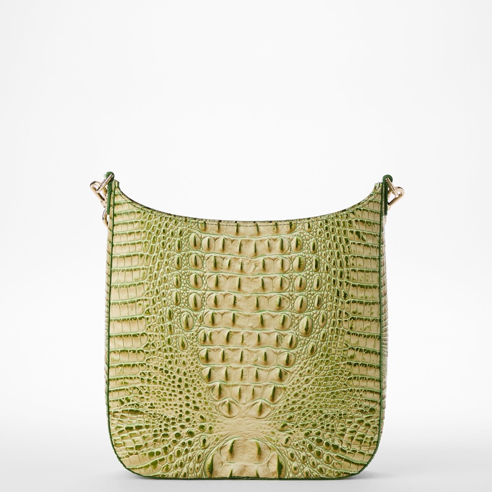 Brahmin Leia Leather Crossbody - Fern Melbourne