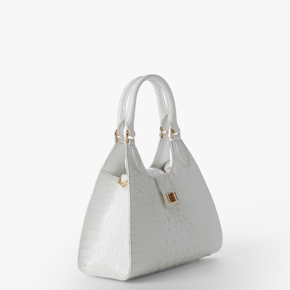 Brahmin Adrian - Sea Salt White Melbourne