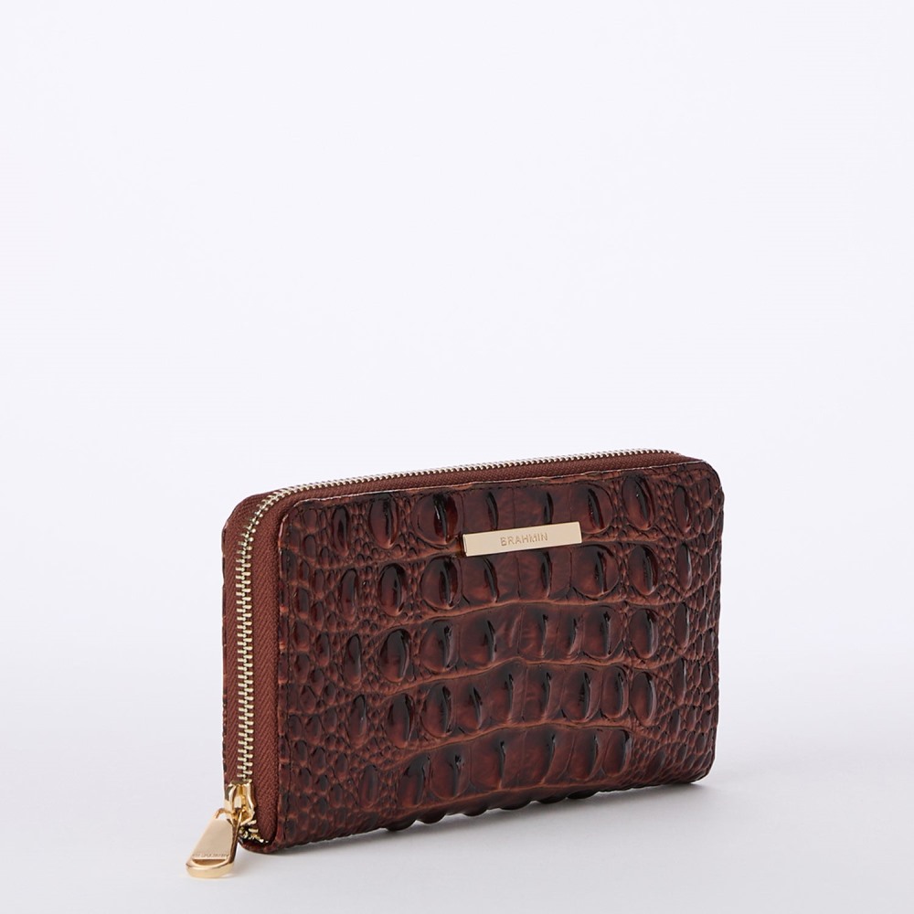 Brahmin Suri Leather Wallet - Pecan Melbourne