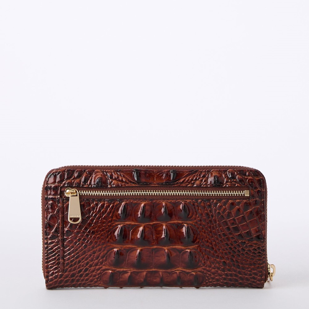 Brahmin Suri Leather Wallet - Pecan Melbourne