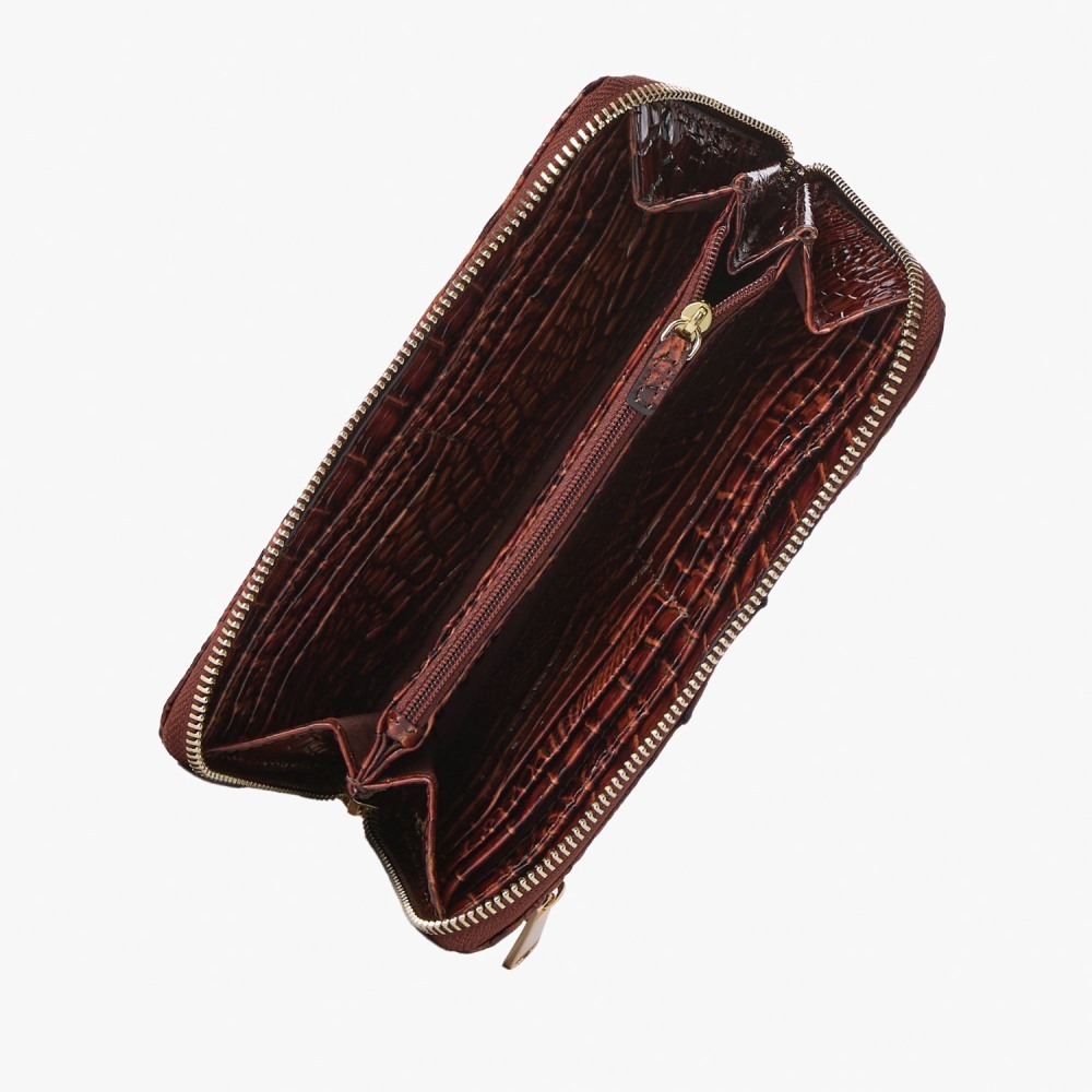 Brahmin Suri Leather Wallet - Pecan Melbourne