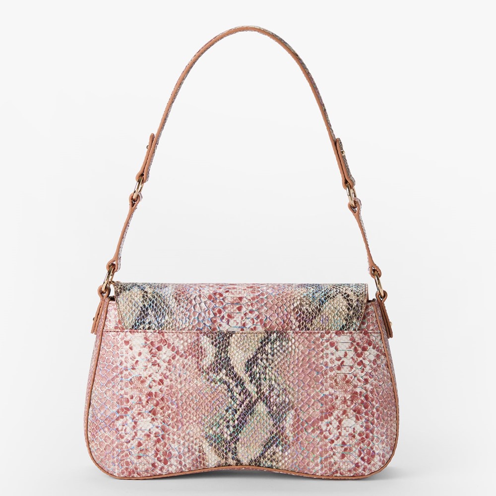 Brahmin Nerida Leather Shoulder Bag - Multi Skyterra