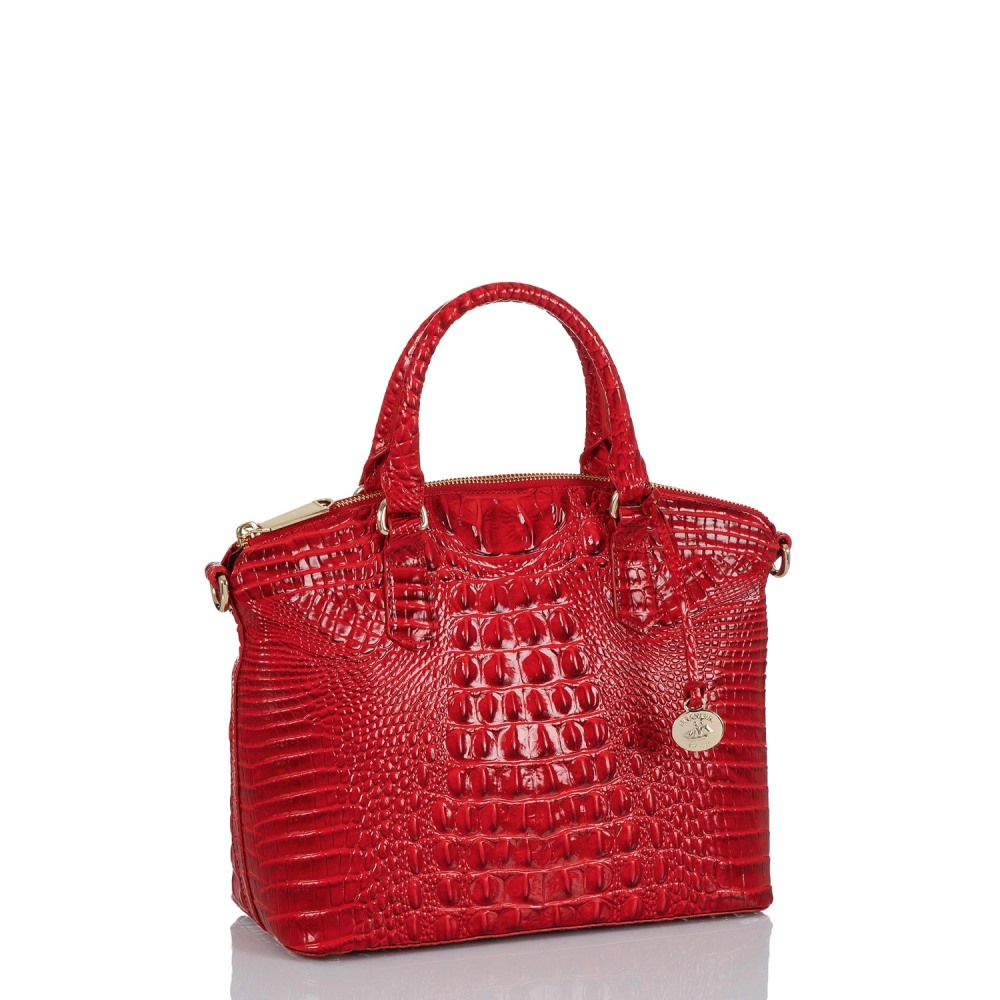Brahmin Duxbury Leather Satchel - Carnation Melbourne