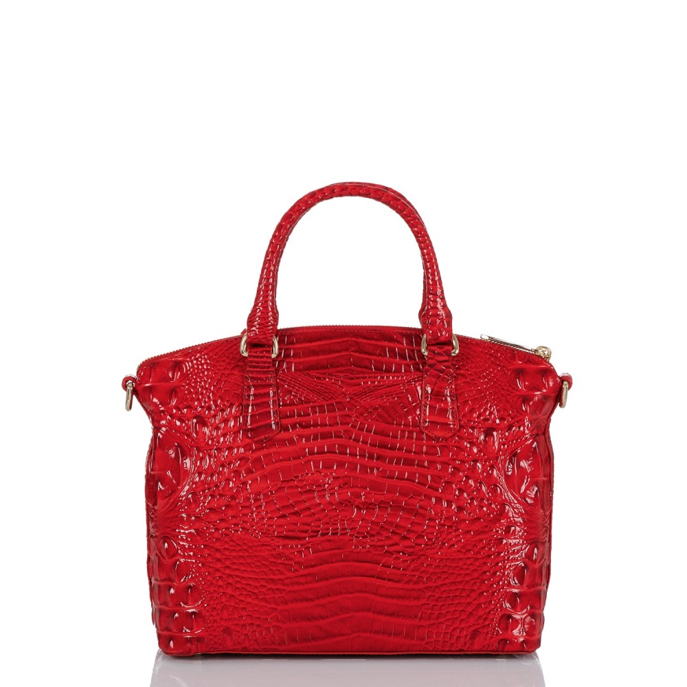 Brahmin Duxbury Leather Satchel - Carnation Melbourne