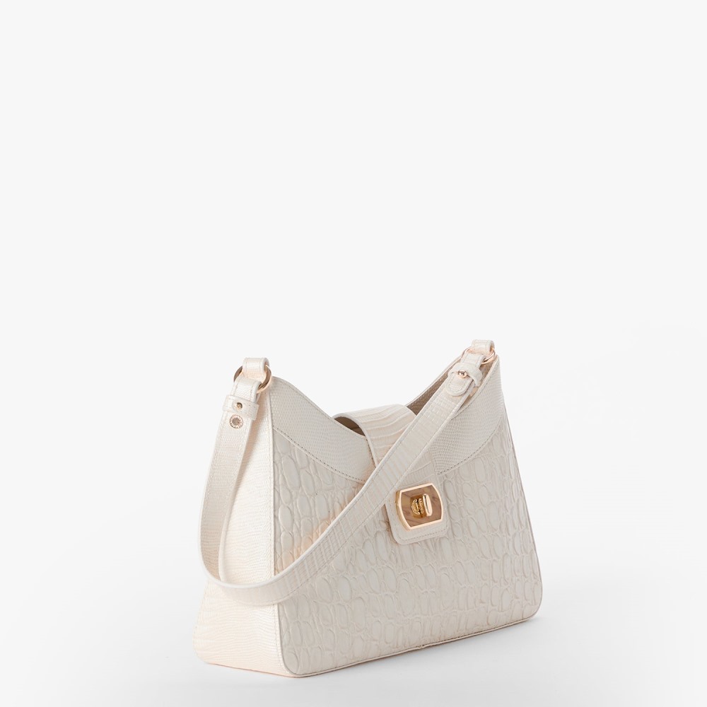 Brahmin Esme - Sea Salt White Carman