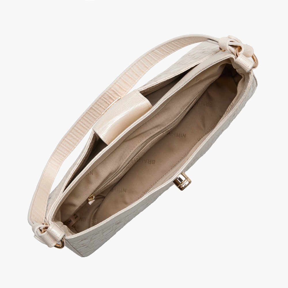 Brahmin Esme - Sea Salt White Carman