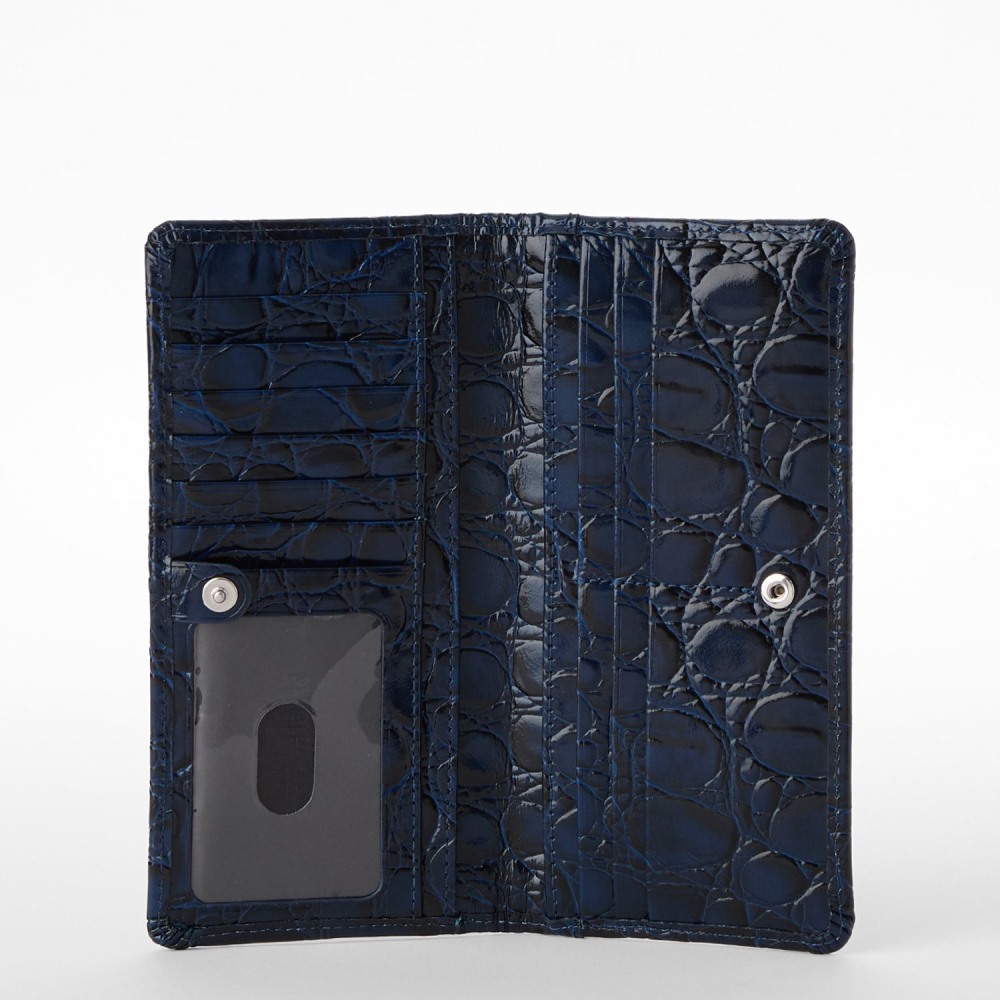 Brahmin Ady Leather Wallet - Anchor Cirrus