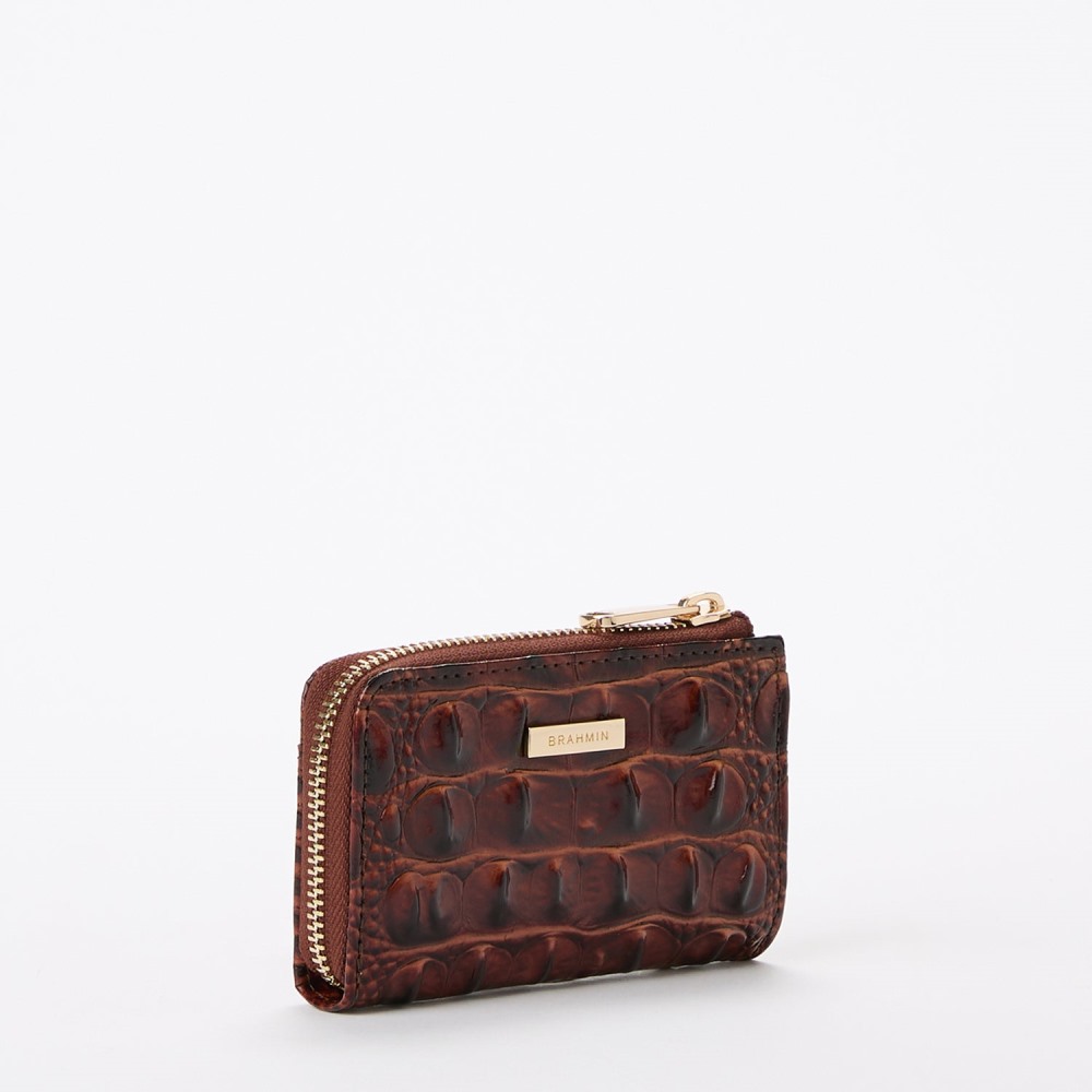 Brahmin Anita Leather Wallet - Pecan Melbourne