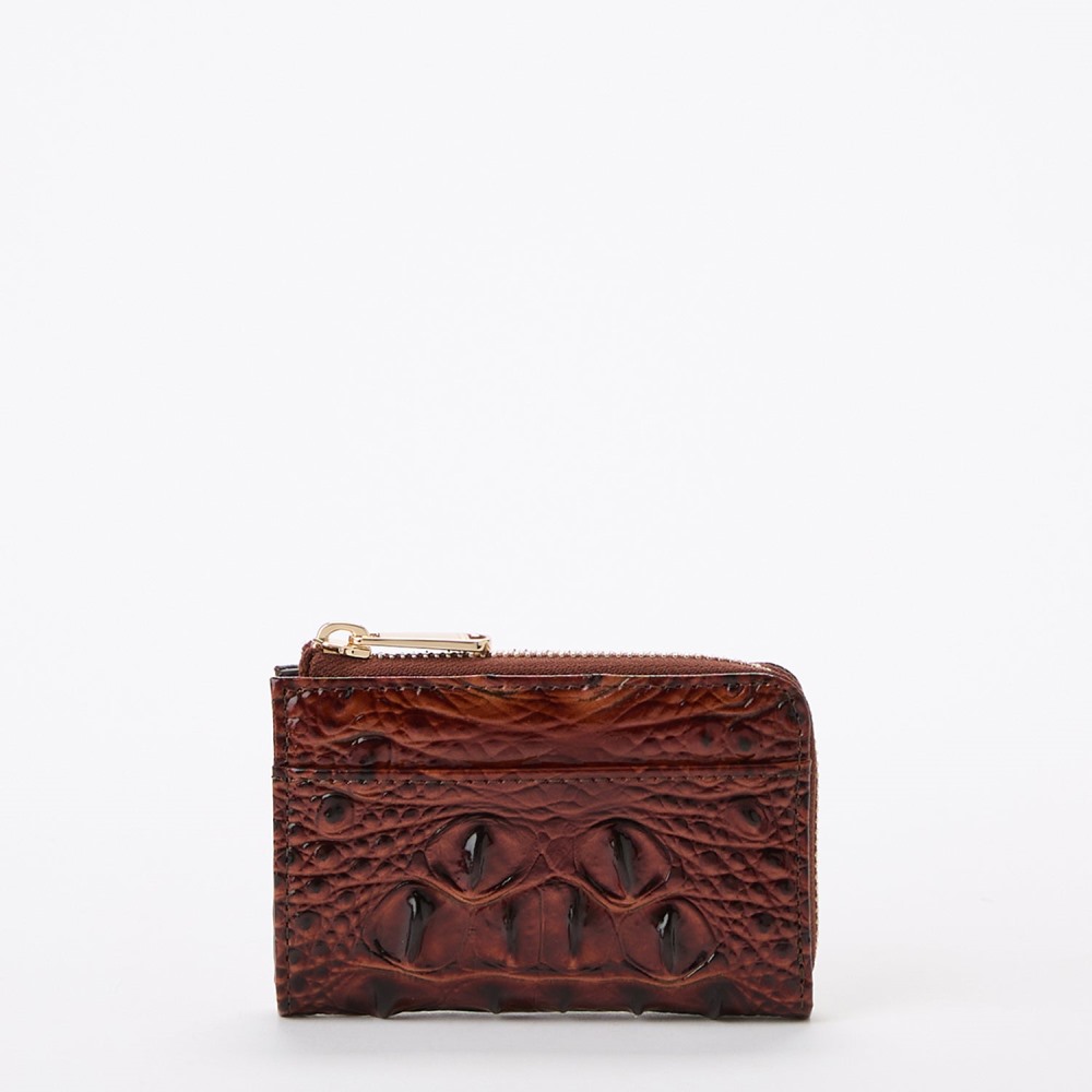 Brahmin Anita Leather Wallet - Pecan Melbourne