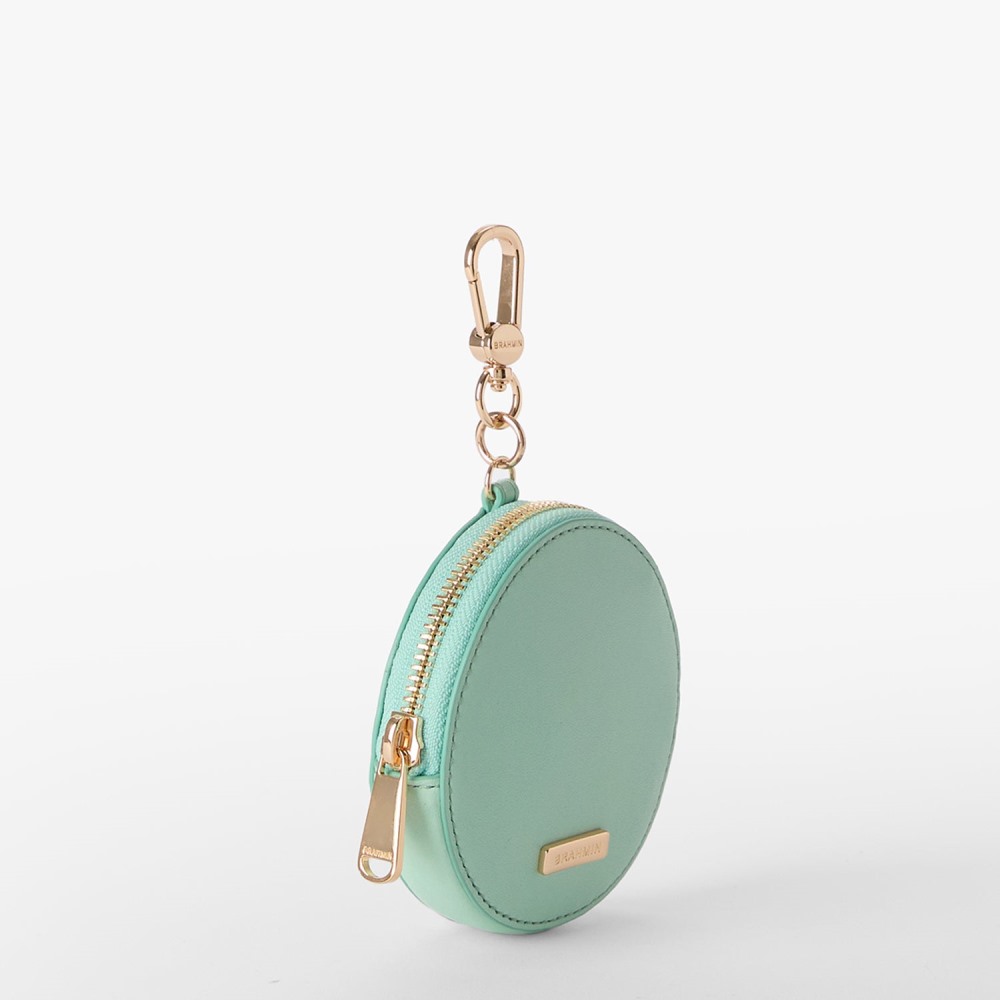 Brahmin Circle Coin Purse - Mint Austral