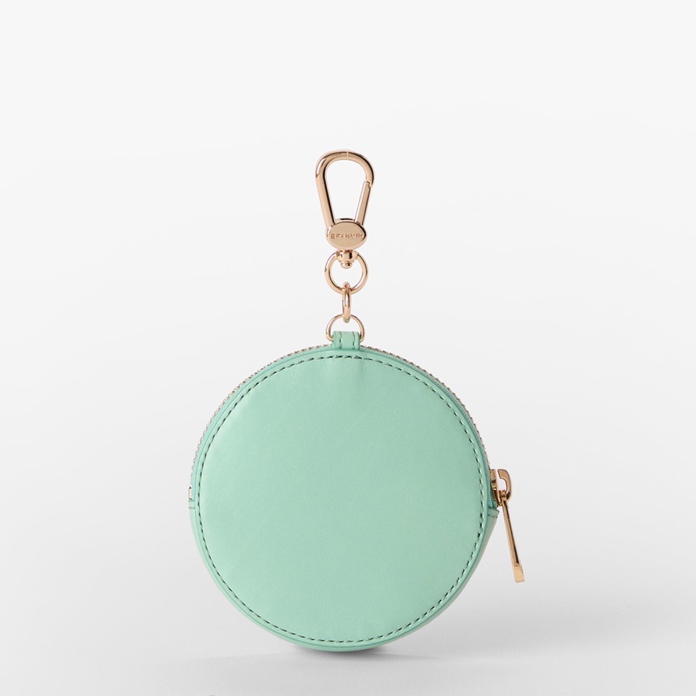 Brahmin Circle Coin Purse - Mint Austral