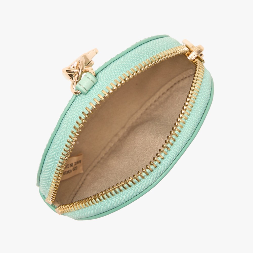 Brahmin Circle Coin Purse - Mint Austral