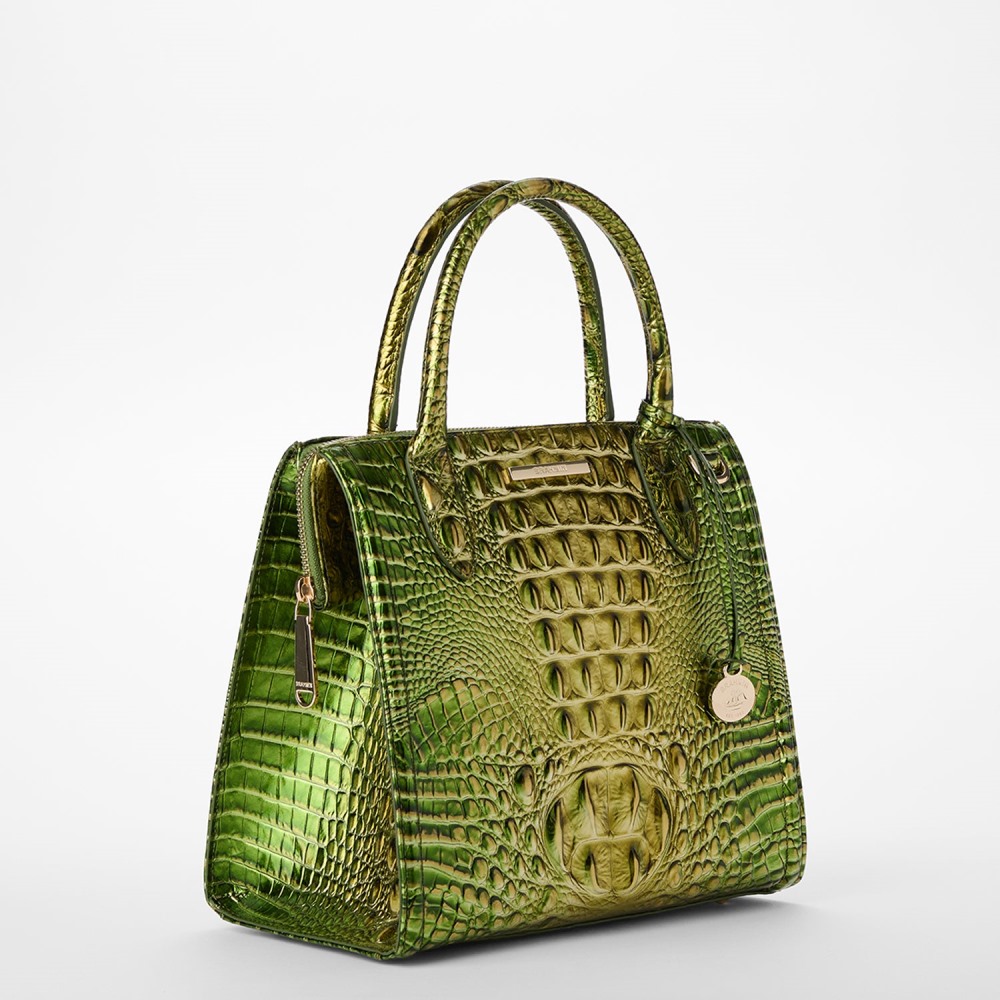 Brahmin Small Caroline - Cacti Green Melbourne