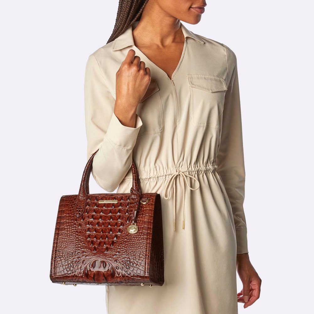 Brahmin Small Caroline - Cacti Green Melbourne
