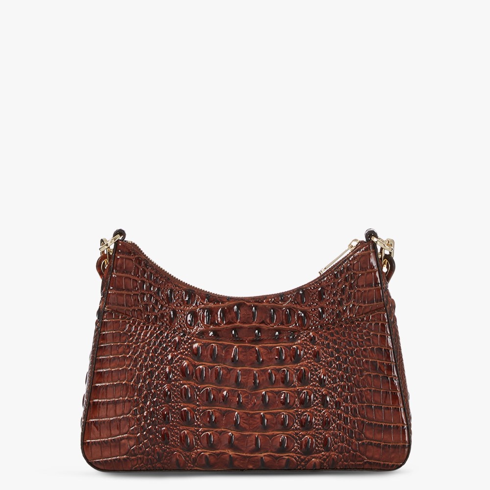 Brahmin Mod Esme Leather Shoulder Bag - Pecan Melbourne
