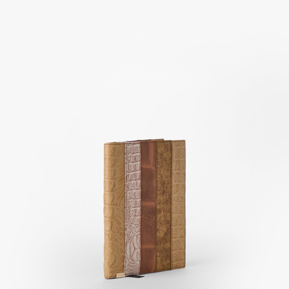 Brahmin Leather Journal - Natural Flashback