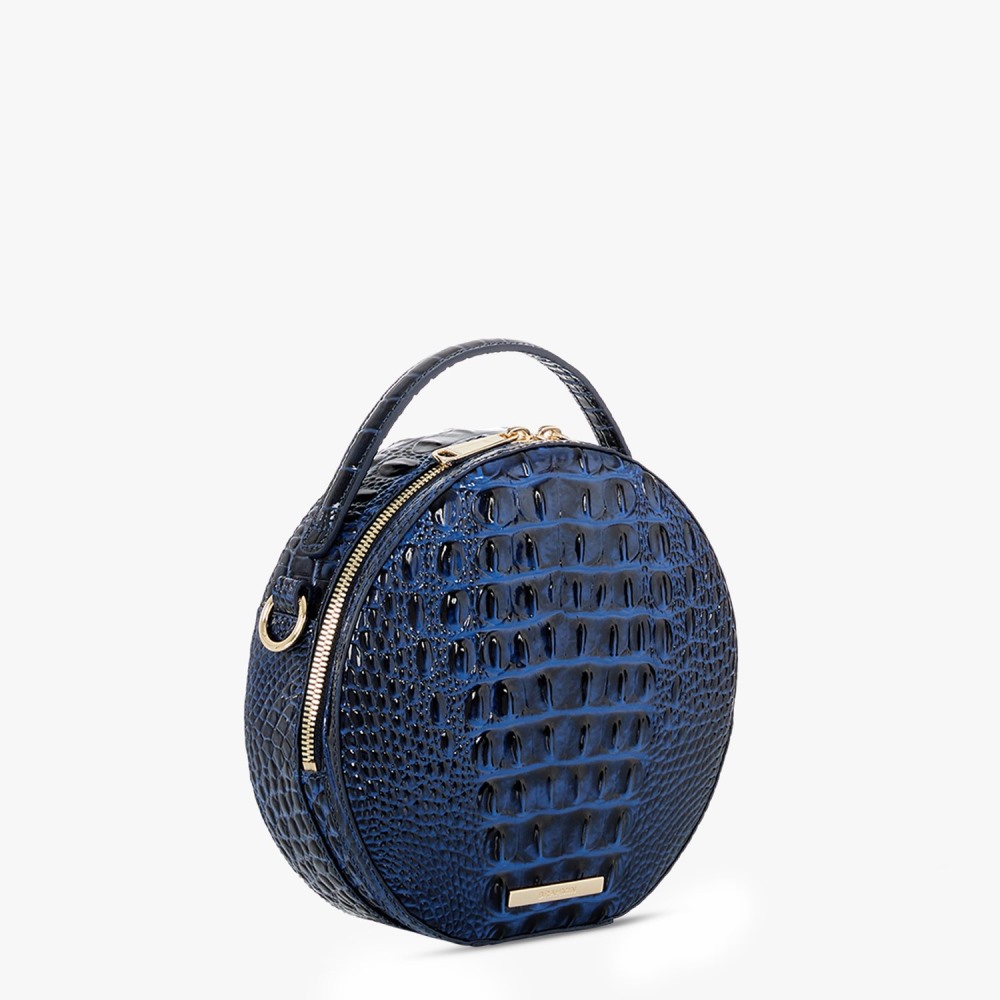 Brahmin Lane Leather Crossbody - Anchor