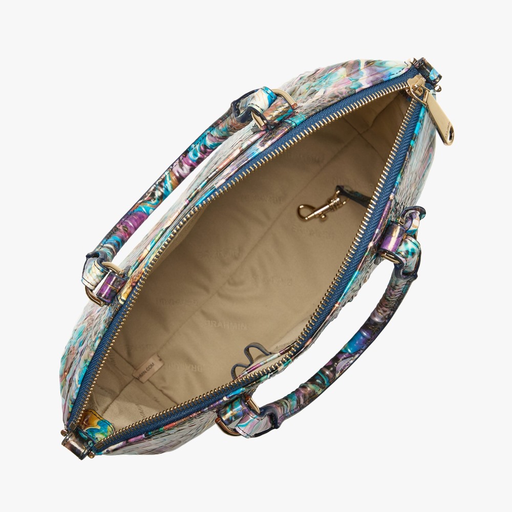 Brahmin Duxbury Leather Satchel - Euphoria Melbourne