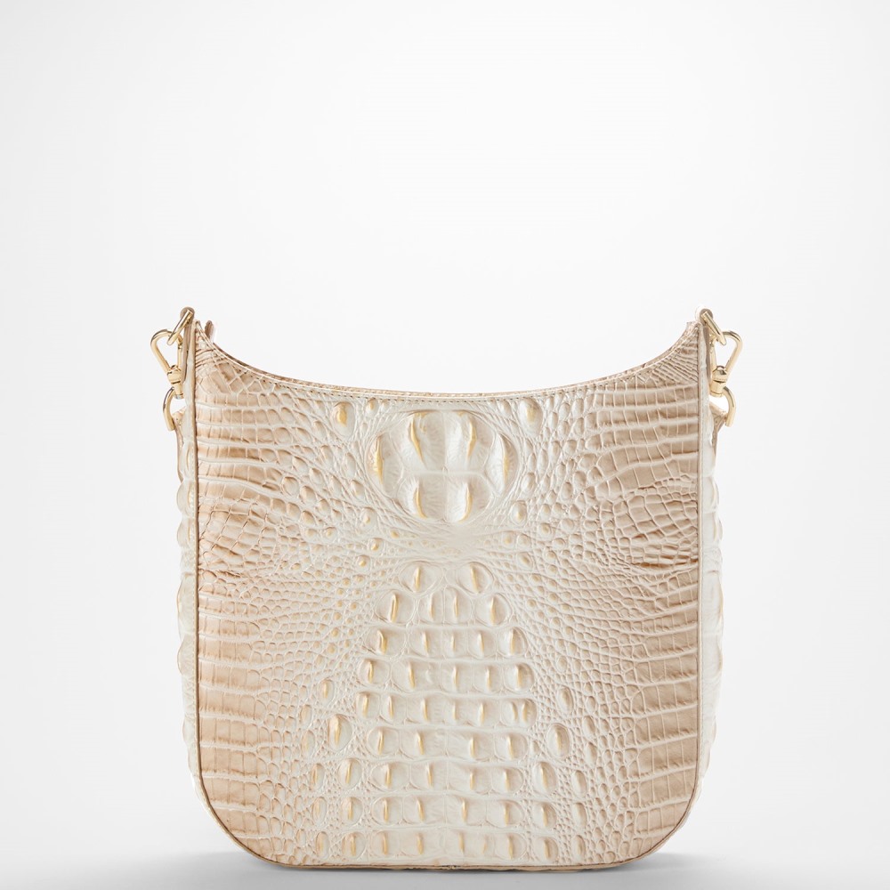 Brahmin Leia Leather Crossbody - Contour Melbourne